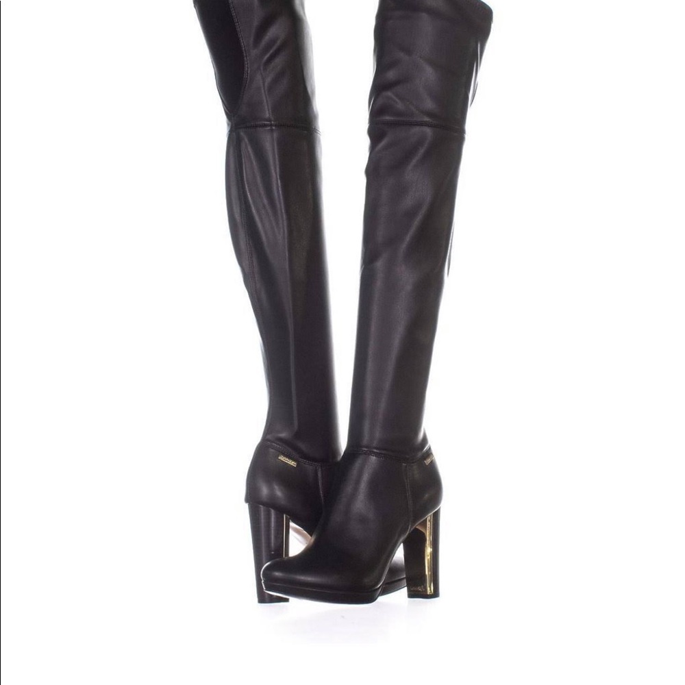 Calvin Klein thigh high boots
